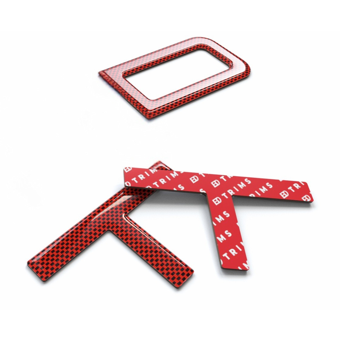Amazon.com: BDTrims 3D Domed Letter Inserts for TRD Skid Plate